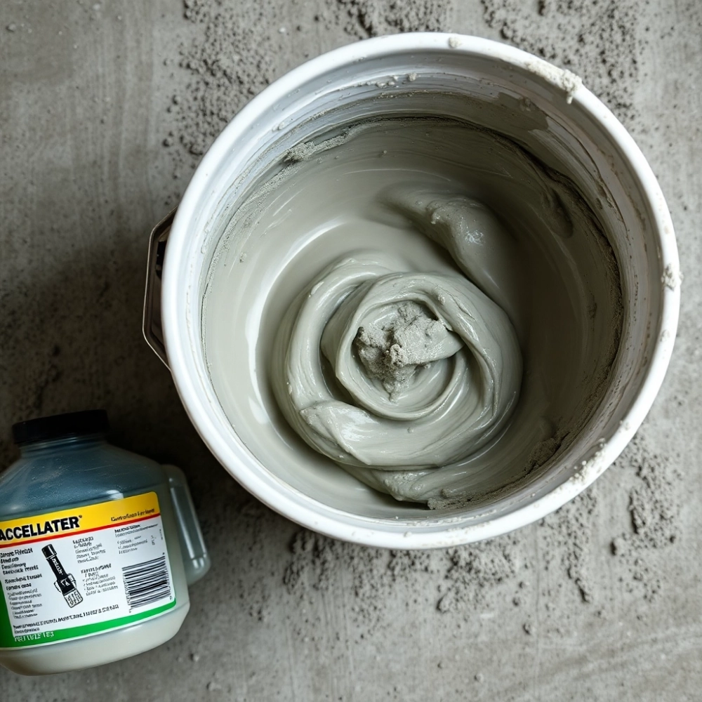 Co dodać do betonu żeby szybciej wiązał