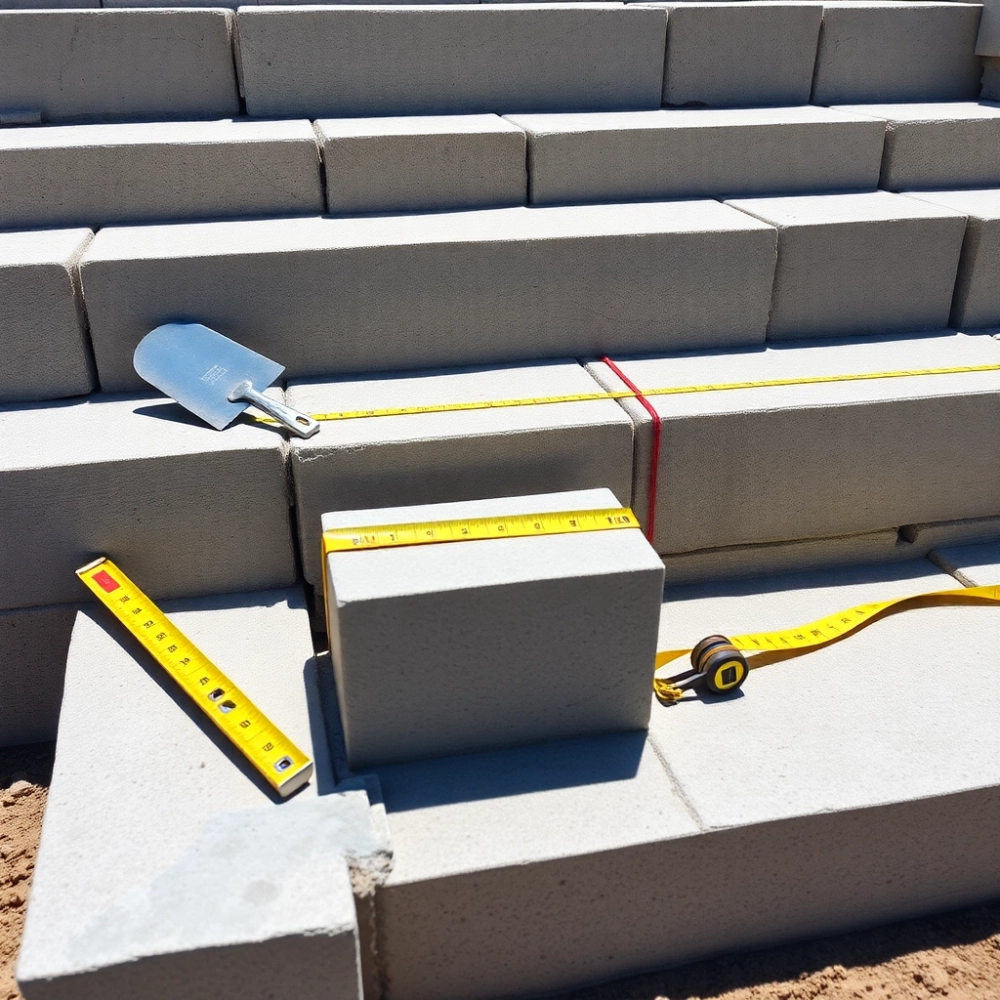 Jak wymurować schody z bloczków betonowych