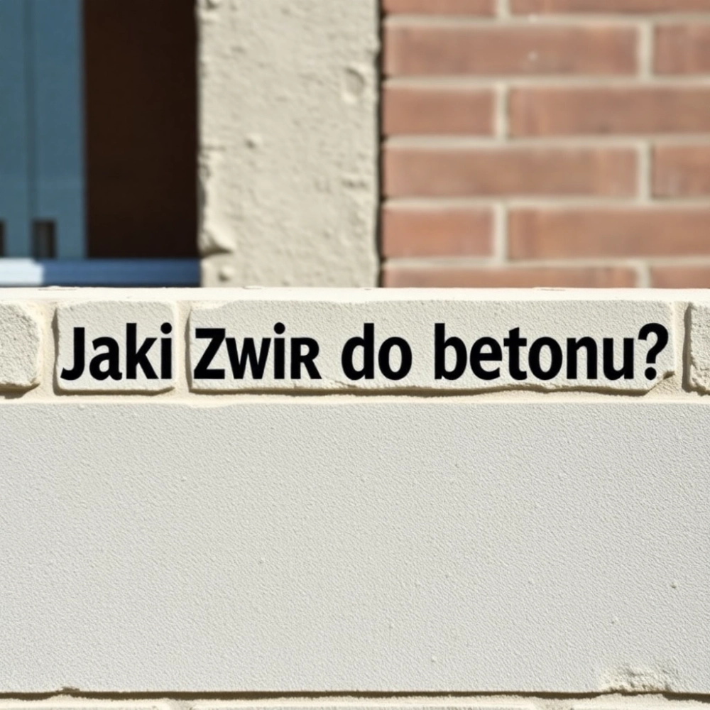 Jaki żwir do betonu