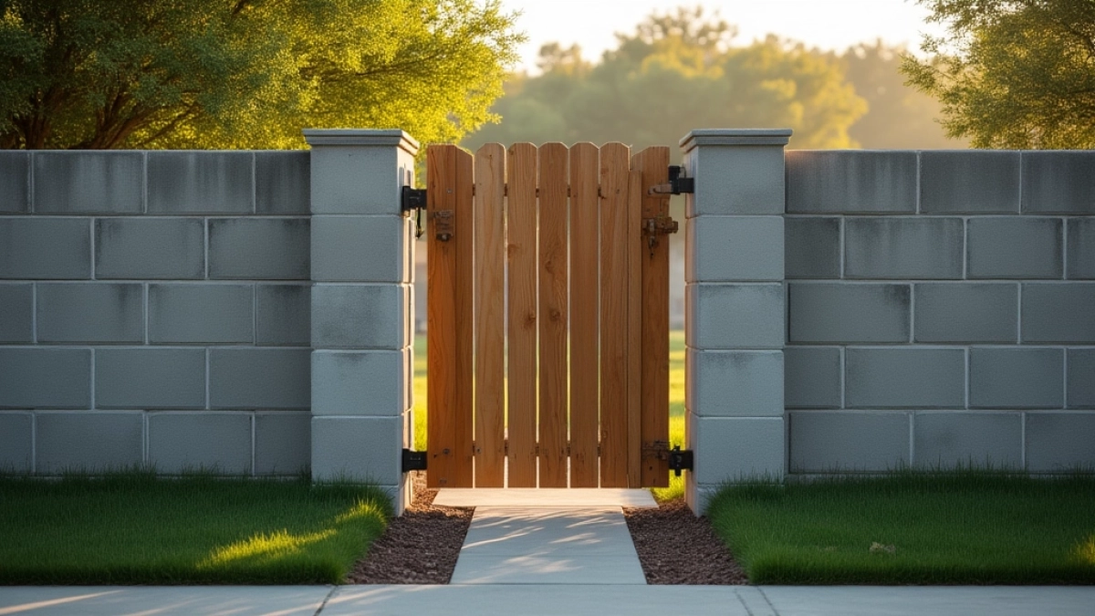 Koszt ogrodzenia z bloczków betonowych