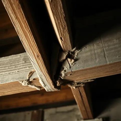 Czy strop drewniany można zalac betonem