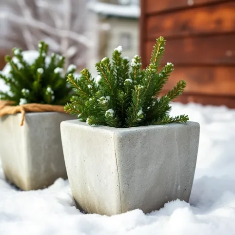 Jak ocieplić donice betonowe