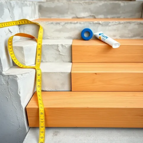 Jak samemu zrobić stopnie drewniane na schodach betonowych