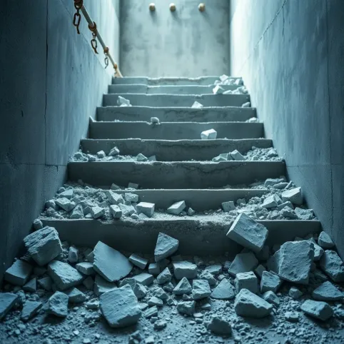 Jak skuć schody betonowe