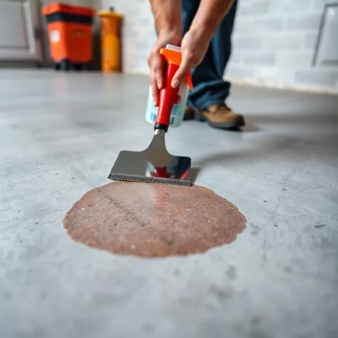 Jak usunąć stary klej z betonu