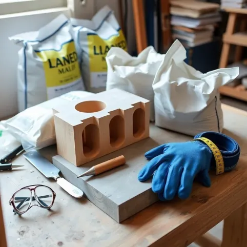 Jak zrobić stół z betonu