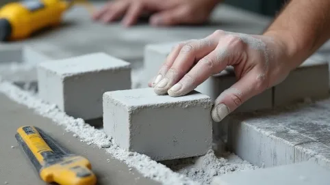 Jaki klej do bloczków betonowych