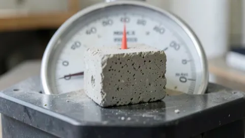 Bloczek betonowy waga