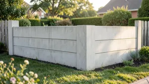Maksymalna wysokość płotu z płyt betonowych