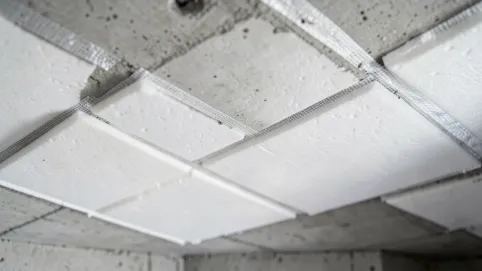 Ocieplenie stropu betonowego styropianem